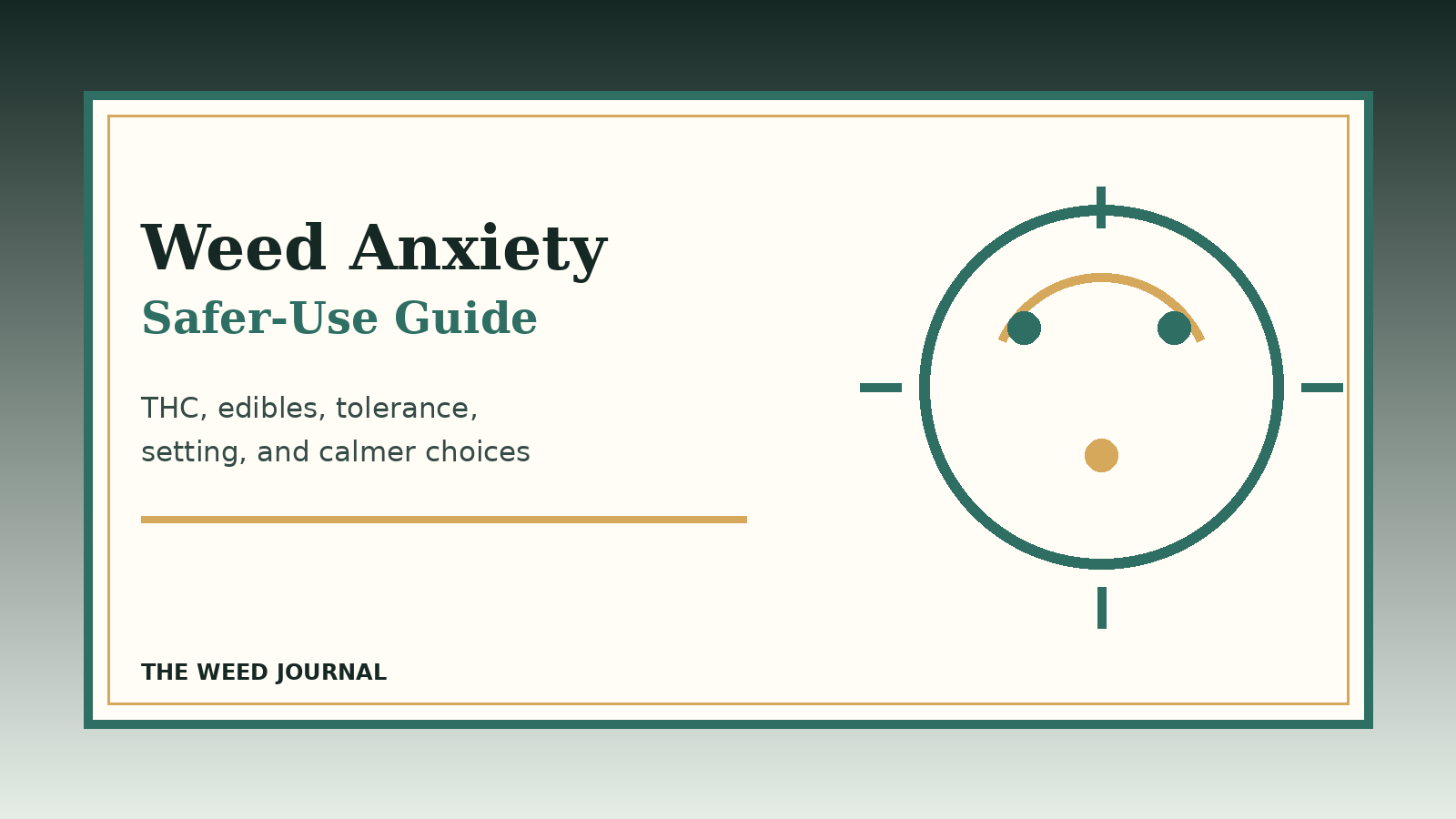 Weed Anxiety: Why It Happens and Safer-Use Tips in Canada